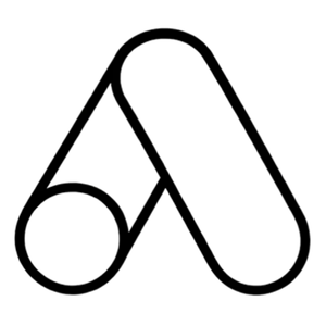 Google Ads and paid media icon with abstract ad symbol, representing paid traffic and digital advertising campaigns